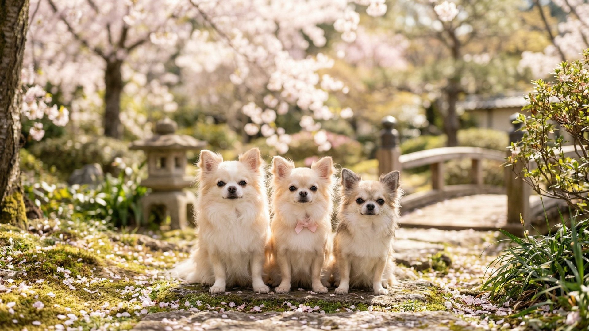 さくらんぼのチワワたち